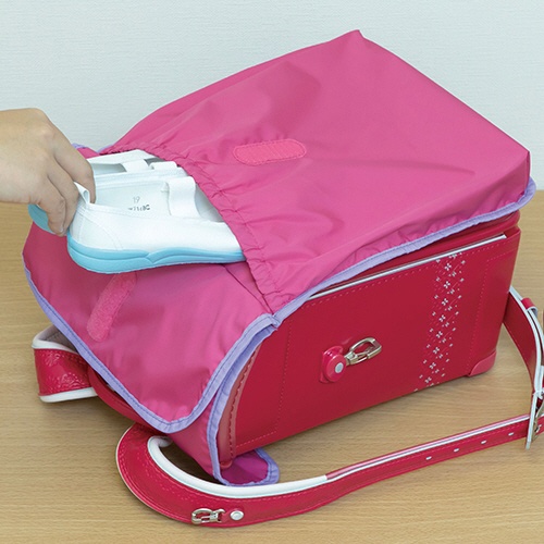 レイメイ藤井　収納ポケット付ランドセルカバー　ライトブルー　ＲＳ２５４　Ｈ　１個3