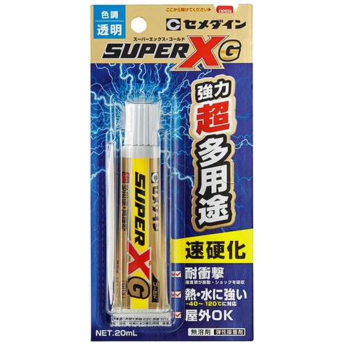 セメダイン　スーパーＸ　ゴールド　２０ｍＬ　クリヤ　ＢＰ２０ＭＬ　１個1