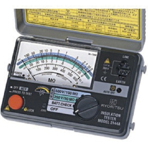 共立電気計器　アナログ絶縁抵抗計（２レンジ）　ＭＯＤＥＬ３１４５Ａ　１台1