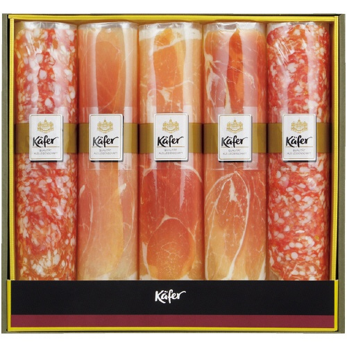 ケーファー　生ハム・サラミセット　【三越のお歳暮】　１セット2