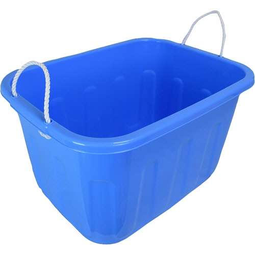 サンコープラスチック　キングタブ　角型　６０Ｌ　ブルー　１個1