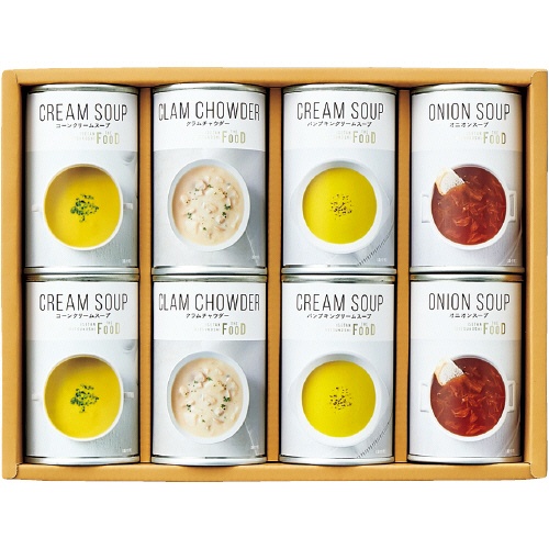 ミツコシイセタン　ザ・フード　スープ缶詰詰合せ　【三越のお歳暮】　１セット1