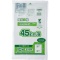 ジャパックス　環境袋策　容量表示入りバイオマスポリ袋　白半透明　４５Ｌ　ＧＳＮ４５　１パック（１０枚）