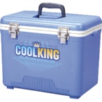 サンコープラスチック　クーラーボックス　クールキング　１８Ｄ　１８Ｌ　ブルー　１個
