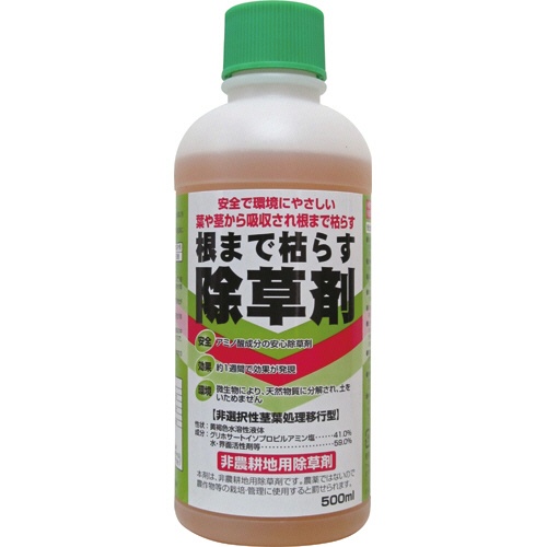 トムソンコーポレーション　根まで枯らす除草剤　５００ｍＬ　１本1