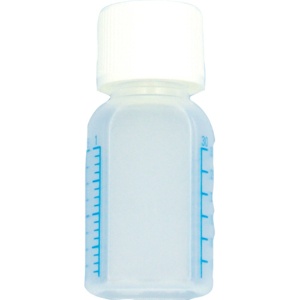 シンリョウ　滅菌済セキュリティプリントメモリ瓶　青目盛　３０ｍｌ　１セット（２６０本）1