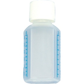 シンリョウ　滅菌済セキュリティプリントメモリ瓶　青目盛　６０ｍｌ　１セット（２００本）