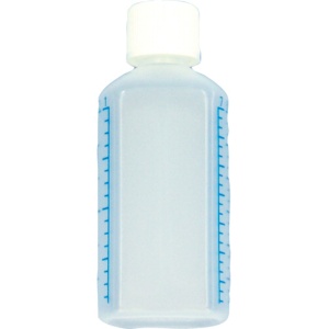 シンリョウ　滅菌済セキュリティプリントメモリ瓶　青目盛　１５０ｍｌ　１セット（１００本）1