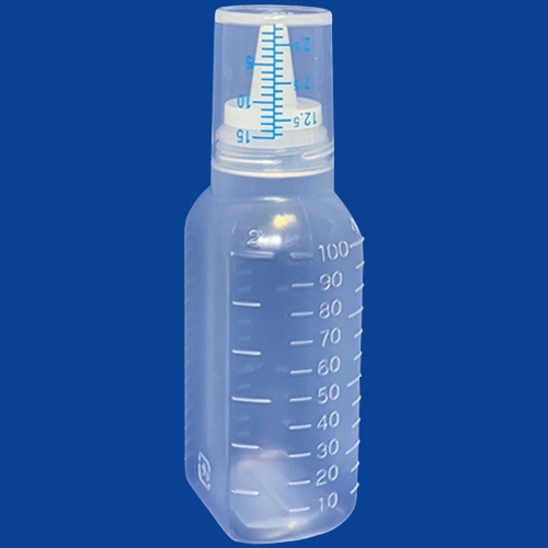 シンリョウ　カップ付ボトル無地　１００ｍＬ　１セット（１４０本）1