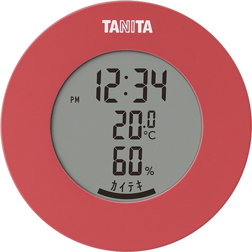 タニタ　デジタル温湿度計　ピンク　ＴＴ－５８５ＰＫ　１個1