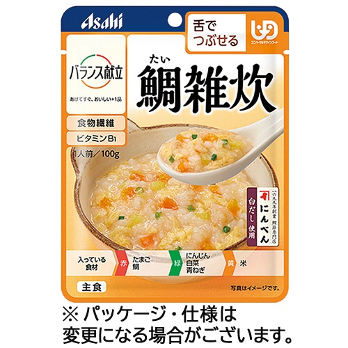 アサヒグループ食品　バランス献立　鯛雑炊　１００ｇ　１パック1