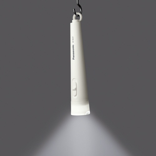 パナソニック　ＬＥＤ懐中電灯　乾電池エボルタＮＥＯ単３形３本付　ＢＦ－ＢＧ０１Ｎ－Ｗ　１個2