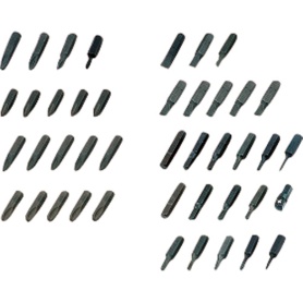 京都機械工具　ＫＴＣ　板ラチェット差替えドライバ用ビットセット（マイナス５．５ｍｍ：５個組）　ＴＤ５１００Ｍ　１セット