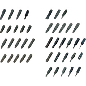 京都機械工具　ＫＴＣ　板ラチェット差替えドライバ用ビットセット（クロスＮｏ．２×２２：５個組）　ＢＴ５２Ｐ　１セット