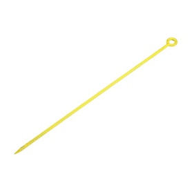 ＴＲＵＳＣＯ　カラー異形ロープ止め　丸型　黄色　ＴＲＭ－１３９０ＩＹ　１本