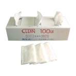 熱田資材　クリーン１００　シートサイズ３００×３５０ｍｍ（ポップアップ）　ホワイト　ＣＬＥＡＮ１００　１個