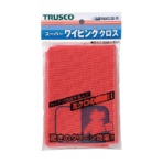 TRUSCO スーパーワイピングクロス 300×300mm 赤 SWC-30-R 1枚