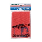 ＴＲＵＳＣＯ　スーパーワイピングクロス　３００×３００ｍｍ　赤　ＳＷＣ－３０－Ｒ　１枚