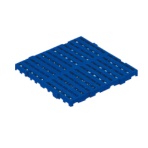 岐阜プラスチック工業　セパレートスノコ　ベース　ブルー　Ｂ－６６　１個