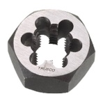 TRUSCO 六角サラエナットダイス W3/8-16 TD6-3/8W16 1個