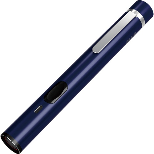 プラス　レーザーポインター　プレミアムライン　赤色光　ブルー　ＰＬ－Ｒ１１０ＢＬ　１本1