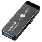 エレコム　ウイルス対策ＵＳＢ３.０メモリ（Ｔｒｅｎｄ　Ｍｉｃｒｏ）　８ＧＢ　ブラック　ＭＦ－ＴＲＵ３０８ＧＢＫ　１個