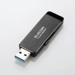 エレコム　ＵＳＢ３．０ハードウェア暗号化ＵＳＢメモリ　１６ＧＢ　ブラック　ＭＦ－ＥＮＵ３Ａ１６ＧＢＫ　１個