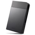 バッファロー MiniStation ICカード対応MILスペック耐衝撃ポータブルHDD 1TB ブラック HD-PZN1.0U3-B 1台