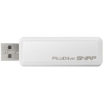 グリーンハウス　ＵＳＢフラッシュメモリ　ピコドライブＳｎａｐ　４ＧＢ　ホワイト　ＧＨ－ＵＦＤ４ＧＳＮ　１個