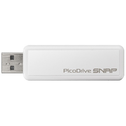 グリーンハウス　ＵＳＢフラッシュメモリ　ピコドライブＳｎａｐ　８ＧＢ　ホワイト　ＧＨ－ＵＦＤ８ＧＳＮ　１個1