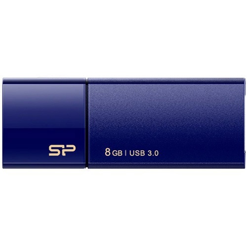シリコンパワー　ＵＳＢ３．０　スライド式フラッシュメモリ　８ＧＢ　ネイビー　ＳＰ００８ＧＢＵＦ３Ｂ０５Ｖ１Ｄ　１個1