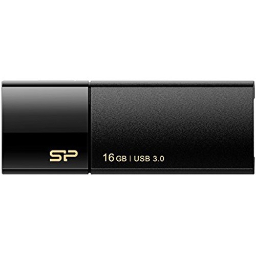 シリコンパワー　ＵＳＢ３.０　スライド式フラッシュメモリ　１６ＧＢ　ブラック　ＳＰ０１６ＧＢＵＦ３Ｂ０５Ｖ１Ｋ　１個1