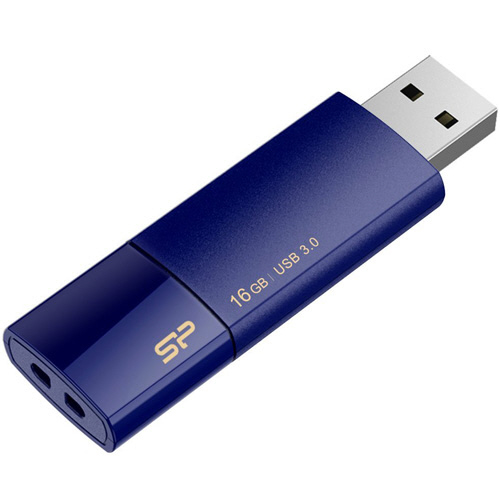 たのめーる】シリコンパワー USB3.0 スライド式フラッシュメモリ 16GB