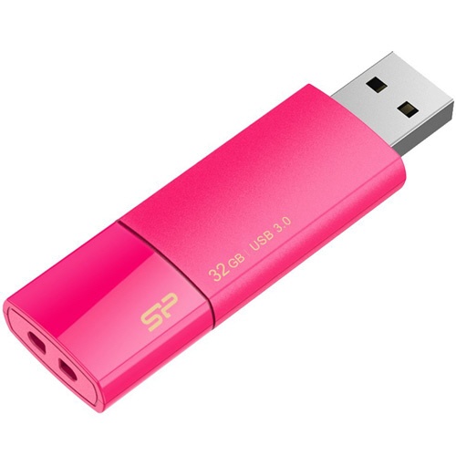 シリコンパワー　ＵＳＢ３.０　スライド式フラッシュメモリ　３２ＧＢ　ピンク　ＳＰ０３２ＧＢＵＦ３Ｂ０５Ｖ１Ｈ　１個3
