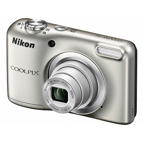【クリックでお店のこの商品のページへ】ニコン デジタルカメラ COOLPIX A10 シルバー A10S 1台 A10S
