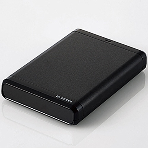 エレコム　ＵＳＢ３．０対応ポータブルハードディスク　ｅ：ＤＩＳＫ　１ＴＢ　ブラック　ＲｏＨＳ指令準拠（１０物質）　ＥＬＰ－ＣＥＤ０１０ＵＢＫ　１台1
