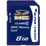 スーパータレント　ＳＤＨＣカード　ＣＬＡＳＳ１０　８ＧＢ　ＳＴ０８ＳＤＣ１０　１枚