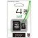 ハイディスク　ｍｉｃｒｏＳＤＨＣカード　４ＧＢ　ｃｌａｓｓ１０　ＵＨＳ-Ｉ対応　ＳＤ変換アダプター付き　ＨＤＭＣＳＤＨ４ＧＣＬ１０ＵＩＪＰ３　１枚2