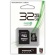 ハイディスク　ｍｉｃｒｏＳＤＨＣカード　３２ＧＢ　ｃｌａｓｓ１０　ＵＨＳ-Ｉ対応　ＳＤ変換アダプター付き　ＨＤＭＣＳＤＨ３２ＧＣＬ１０ＵＩＪＰ３　１枚2