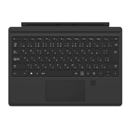 たのめーる】マイクロソフト Surface Pro 指紋認証タイプカバー M1755 ...