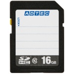 アドテック　ＳＤＨＣメモリカード　Ｃｌａｓｓ１０　インデックスタイプ　ＡＤ－ＳＤＴＨ／１０Ｒ