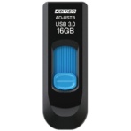 アドテック　ＵＳＢ３．０　スライド式フラッシュメモリ　１６ＧＢ　ブラック＆ブルー　ＡＤ－ＵＳＴＢ１６Ｇ－Ｕ３Ｒ　１個