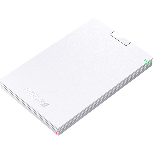 バッファロー　ＭｉｎｉＳｔａｔｉｏｎ　ＵＳＢ３．１（Ｇｅｎ１）対応　ポータブルＨＤＤ　５００ＧＢ　ホワイト　ＨＤ－ＰＣＧ５００Ｕ３－ＷＡ　１台1