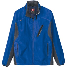 アイトス　ＴＵＬＴＥＸ（タルテックス）　フードインジャケット（男女兼用）　ロイヤルブルー×ブラック　Ｌ　ＡＺ－１０３０１－１０６－Ｌ　１着
