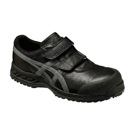 アシックス　安全靴　ＦＦＲ７０Ｓウィンジョブ７０Ｓ　ブラック×ガンメタリック　２２．５ｃｍ　ＦＦＲ７０Ｓ－９０７５－２２．５　１足