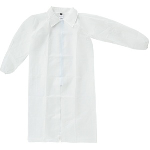 川西工業　不織布使いきり白衣　Ｌサイズ　＃７０２８－Ｌ　１着1