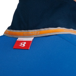 バートル　半袖ジップシャツ　サーフブルー　ＳＳサイズ　４１５－４７－ＳＳ　１着2