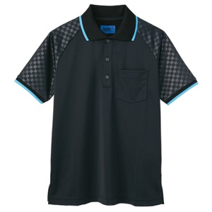セロリー　ポロシャツ（ユニセックス）　ブラック　ＳＳサイズ　Ｓ－６５３５０－ＳＳ　１着1