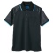 セロリー　ポロシャツ（ユニセックス）　ブラック　Ｓサイズ　Ｓ－６５３５０－Ｓ　１着