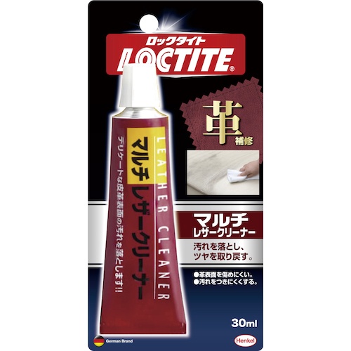 ヘンケルジャパン　ロックタイト　マルチレザークリーナー　３０ｍＬ　ＤＬＣ－０３０　１個1